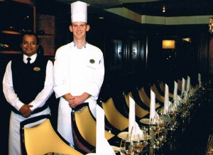 Henry Richard, Sous Chef and Rathan Noronha, Sommelier